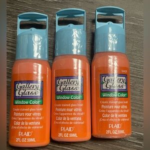 Plaid Gallery Glass Window Color Paint